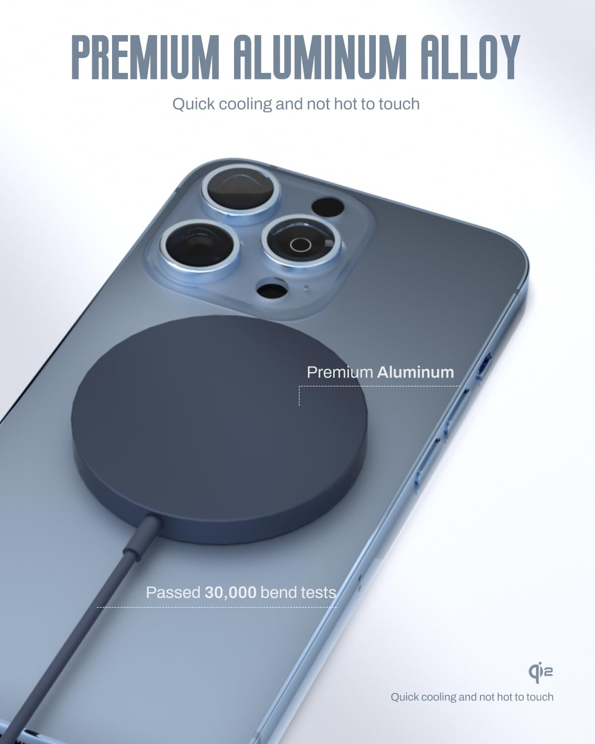 Magnetic Wireless Charger Fast Charging Pad