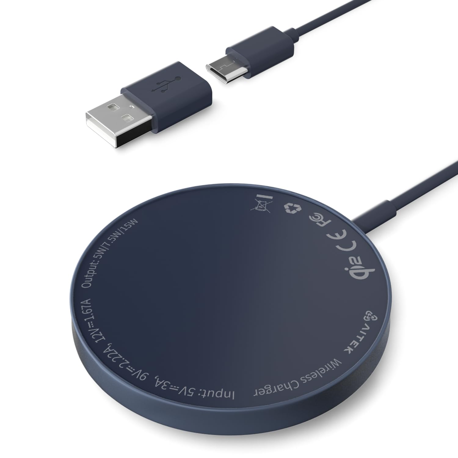 Magnetic Wireless Charger Fast Charging Pad